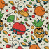 Angry Fruits Button Up Shirt Pocket