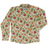 Angry Fruits Long Sleeve Button Up Shirt front
