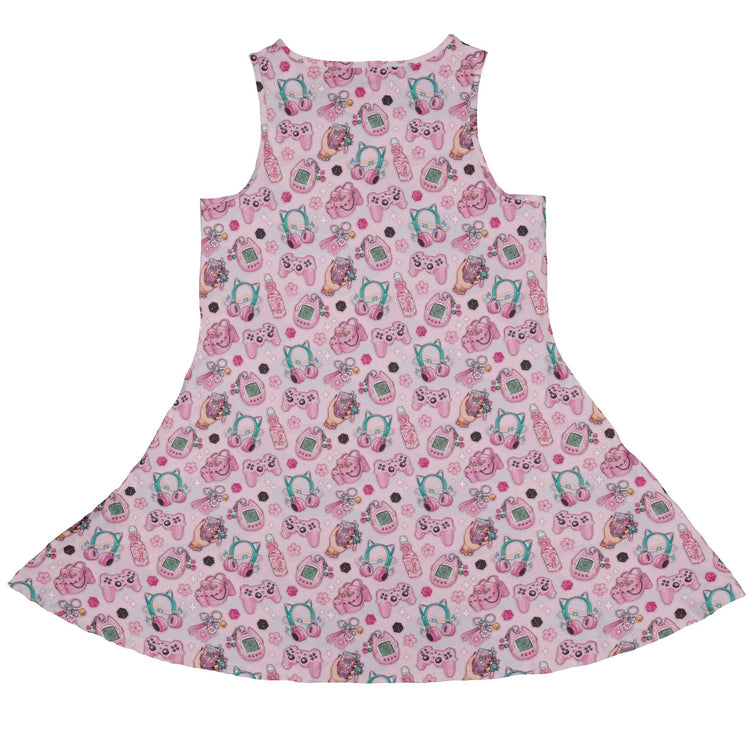 Anime Gamer Items Pink Dress Geek Nerd Anime Ivy Dolamore lx - C