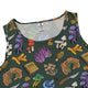 Anime Mushrooms Dress Geek Nerd Anime Botany Print Ivy Dolamore