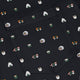 Anime Sushi Rolls Dark Long Sleeve Button Up Shirt Geek Nerd adult sizing Anime Design by Claire Murphy