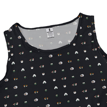 Anime Sushi Rolls Dark Dress Geek Nerd Anime Design by Claire Murphy lx - C