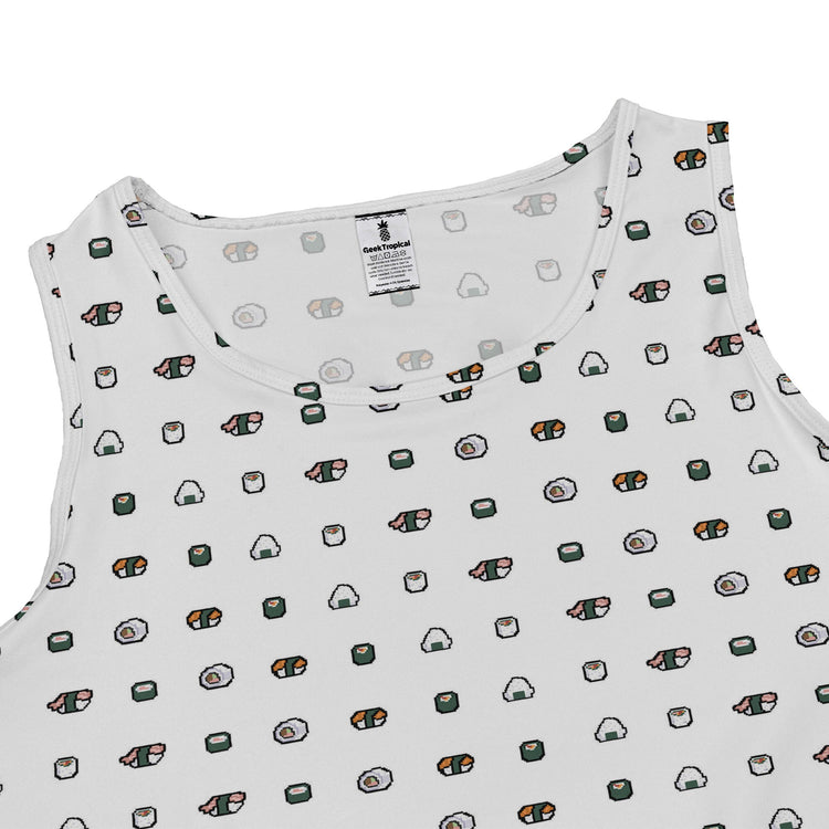 Anime Sushi Rolls Light Dress Geek Nerd Anime Design by Claire Murphy lx - C