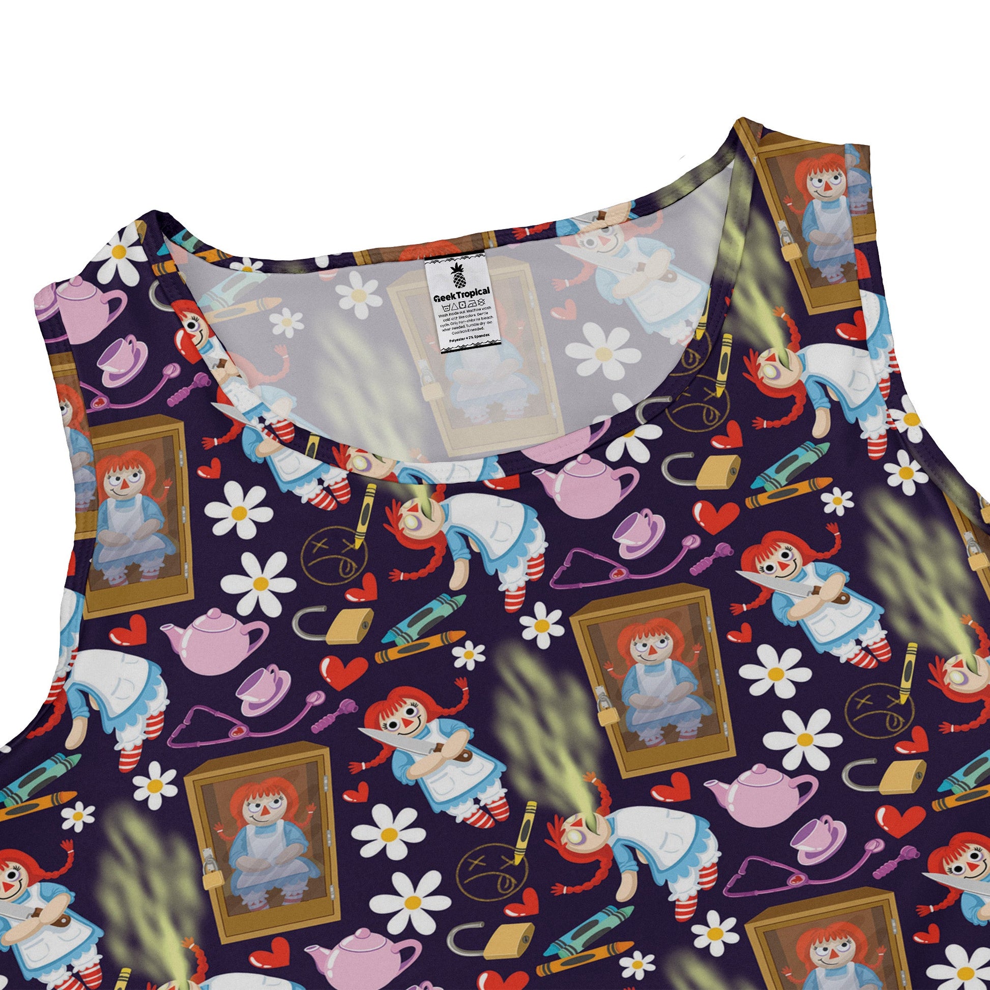 Annabelle Doll Dress Geek Nerd 0925 Design by Julie Kitzes Fantasy Prints