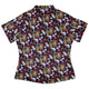 Annabelle Doll Curvy Button Up Shirt Geek Nerd 0925 All Adult Button Up Shirts Design by Julie Kitzes