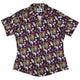 Annabelle Doll Curvy Button Up Shirt Geek Nerd 0925 All Adult Button Up Shirts Design by Julie Kitzes