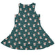 Anxious Ghosts Green Dress Geek Nerd halloween lx - C q4