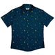 Astro Boy Space Button Up Shirt - adult sizing - outer space & astronaut print - Simple Patterns