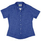 Astro Space Explorer Curvy Button Up Shirt Geek Nerd Design by Julie Kitzes outer space & astronaut print q225