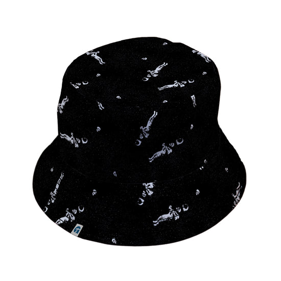 Astronaut Skeleton Bucket Hat Geek Nerd 0925 Design by Tobe Fonseca FLOW DESC WRITING