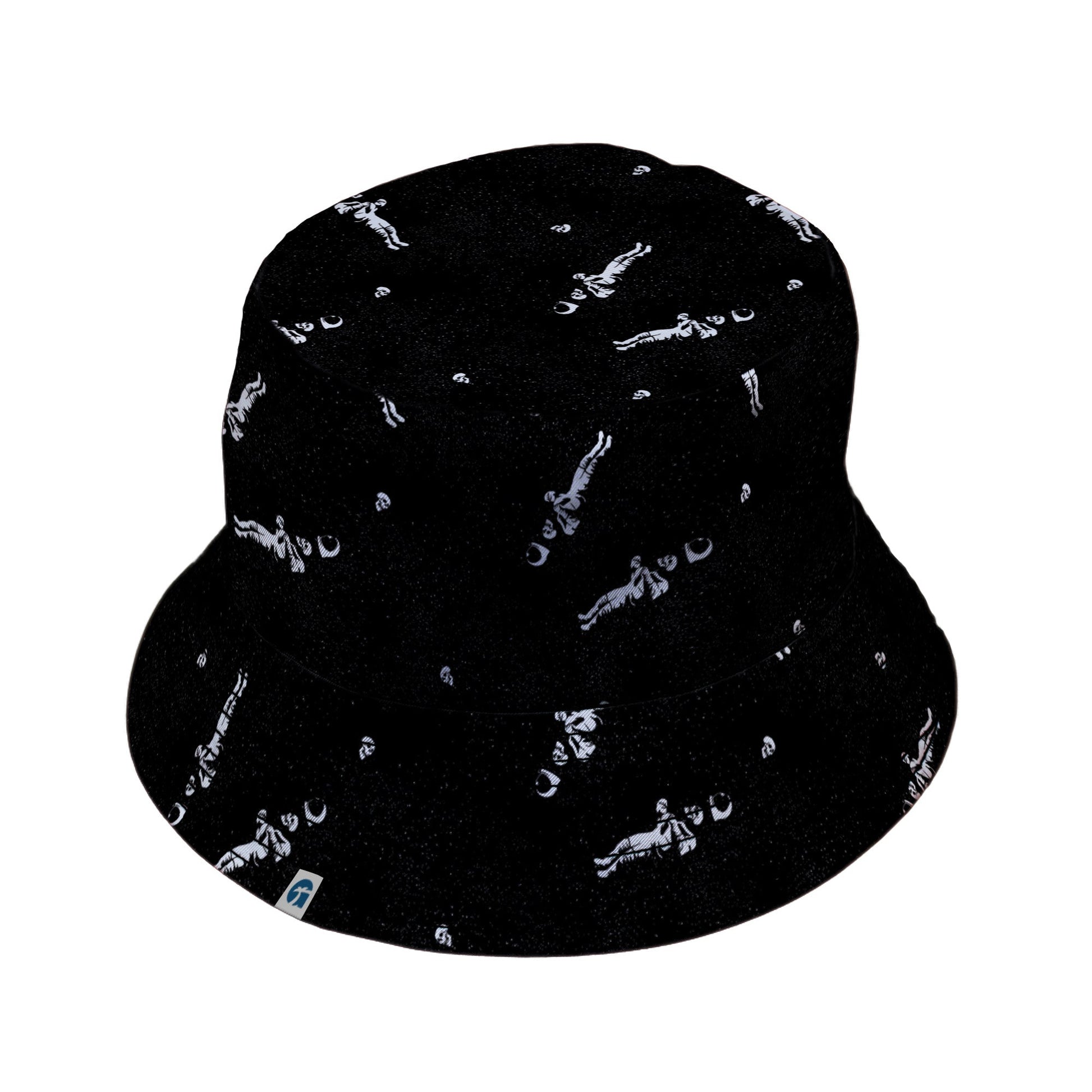 Astronaut Skeleton Bucket Hat Geek Nerd 0925 Design by Tobe Fonseca FLOW DESC WRITING