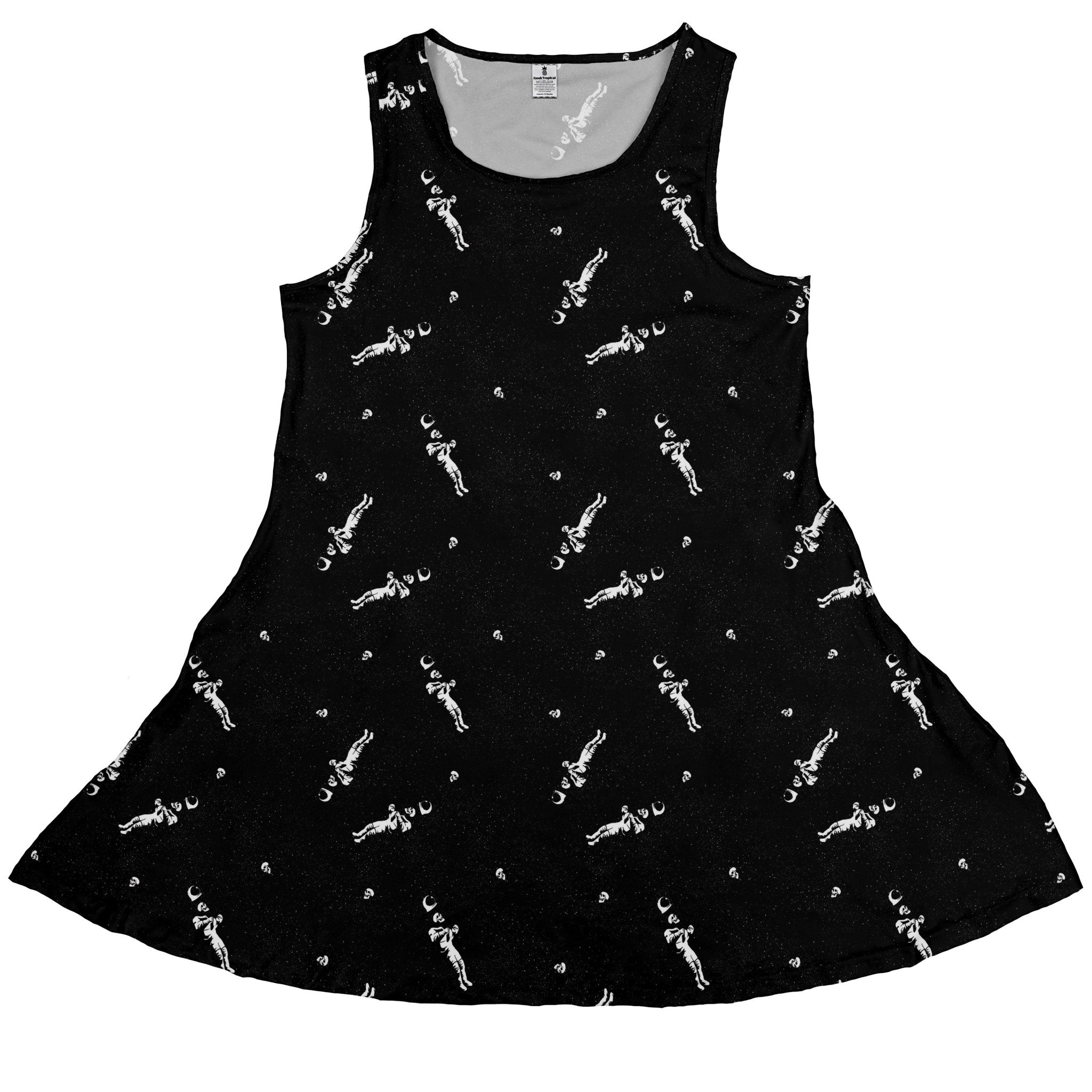 Astronaut Skeleton Dress Geek Nerd 0925 Design by Tobe Fonseca FLOW DESC WRITING