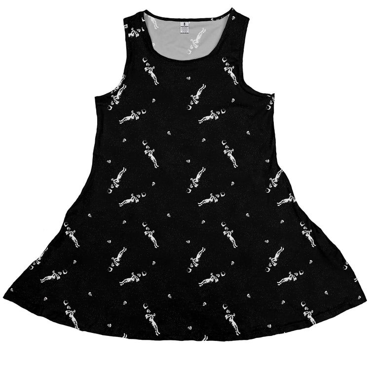 Astronaut Skeleton Dress Geek Nerd 0925 Design by Tobe Fonseca FLOW DESC WRITING