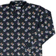 Aussie - Nauts Long Sleeve Button Up Shirt Geek Nerd adult sizing Design by Ardi Tong FLOW DESC WRITING