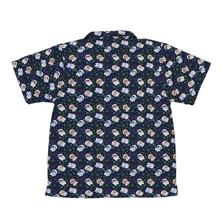 Aussie - Nauts Youth Hawaiian Shirt Geek Nerd Design by Ardi Tong outer space & astronaut print q225