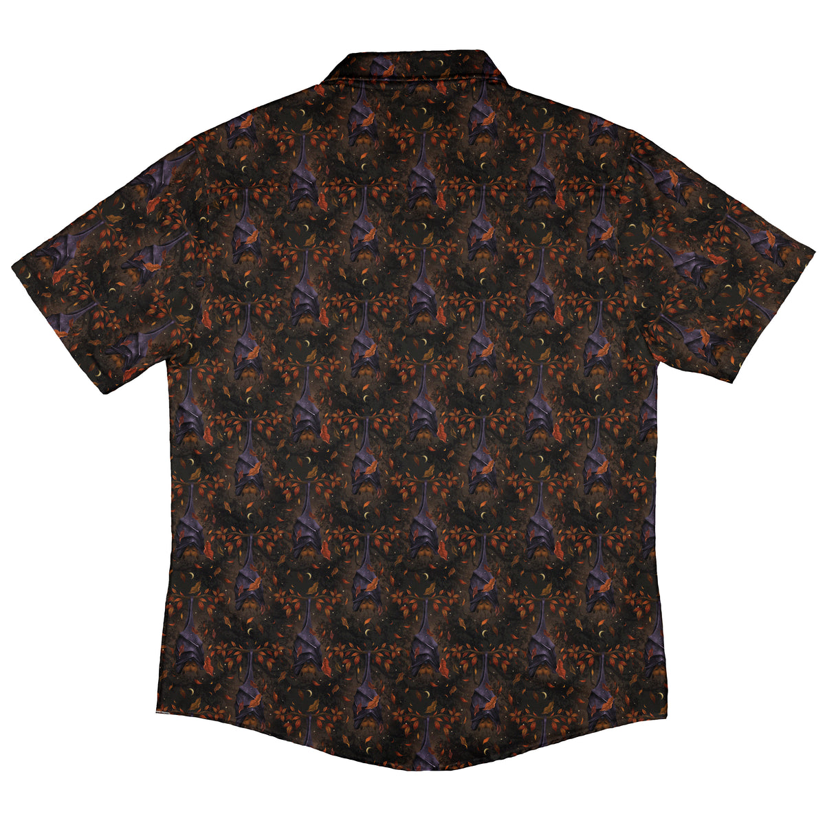 Autumn Bat Button Up Shirt Back