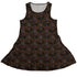 Autumn Bat Sleeveless Dress front