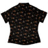 Autumn Fox Curvy Button Up Shirt womens back