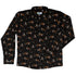 Autumn Fox Long Sleeve Button Up Shirt front