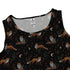 Autumn Fox Sleeveless Dress close front
