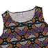 Autumn Luna Moth Sleeveless Dress close front