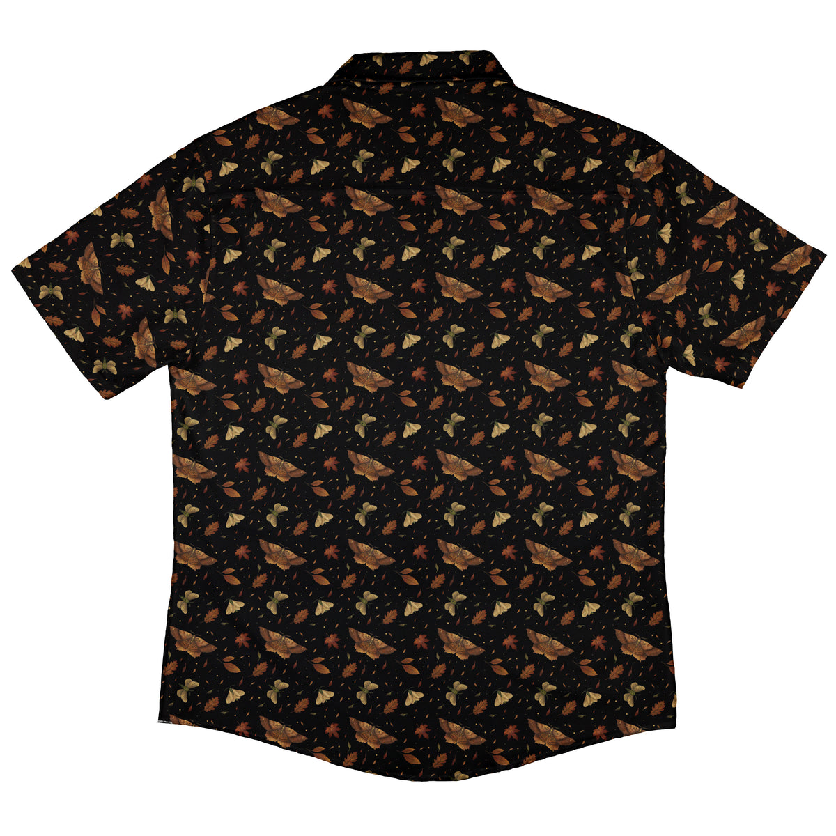 Autumn Moth Button Up Shirt Back