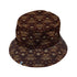 Autumn Moth Dawn Bucket Hat Gray Stitching
