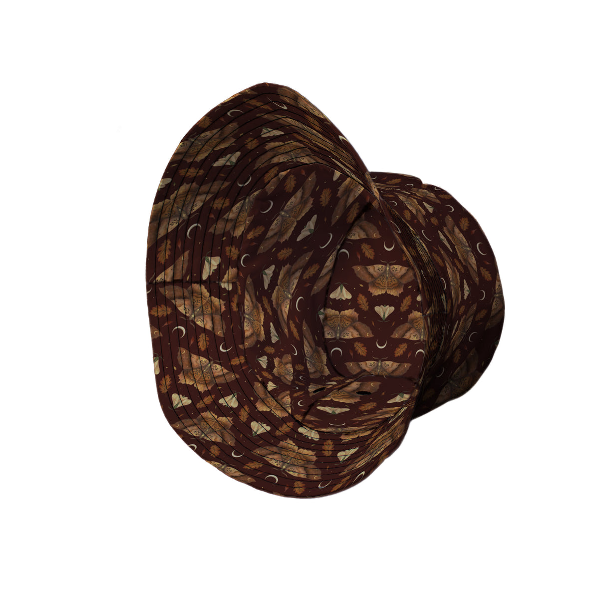 Autumn Moth Dawn Bucket Hat Side View