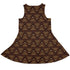 Autumn Moth Dawn Sleeveless Dress back