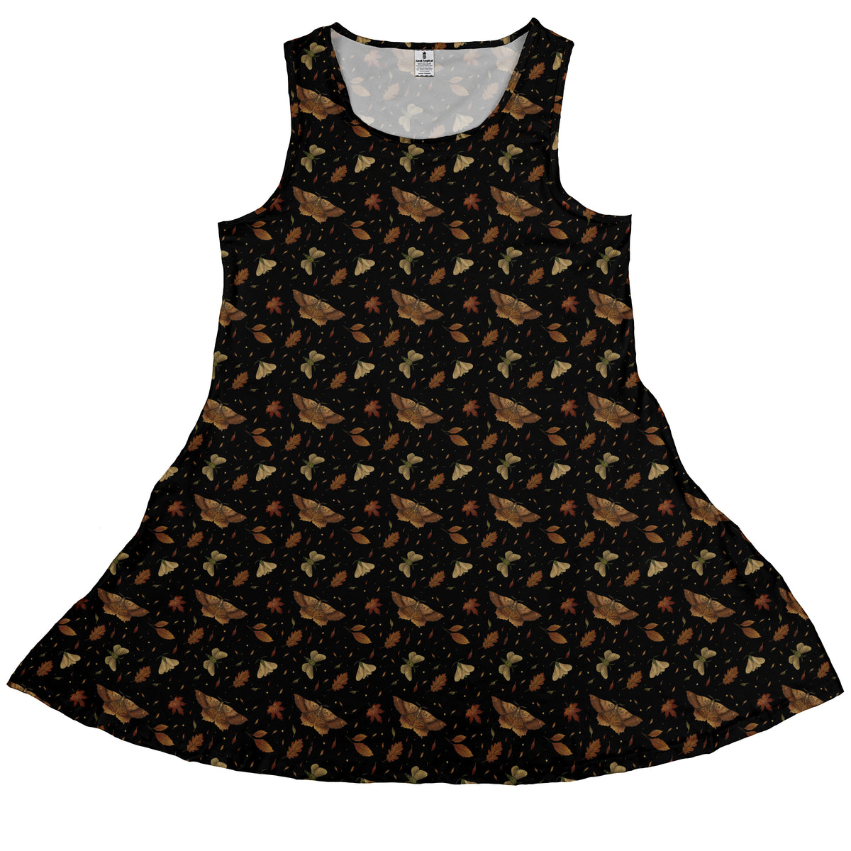 Autumn Moth Sleeveless Dress front