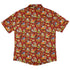 Autumn Pumpkin Kittens Button Up Shirt Back