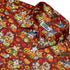 Autumn Pumpkin Kittens Button Up Shirt Neck
