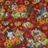 Autumn Pumpkin Kittens Long Sleeve Button Up Shirt pocket