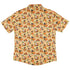 Autumn Pumpkin Puppies Button Up Shirt Back