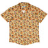 Autumn Pumpkin Puppies Button Up Shirt Hawaiian Front