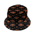 Autumn Underwing Moths Bucket Hat Gray Stitching