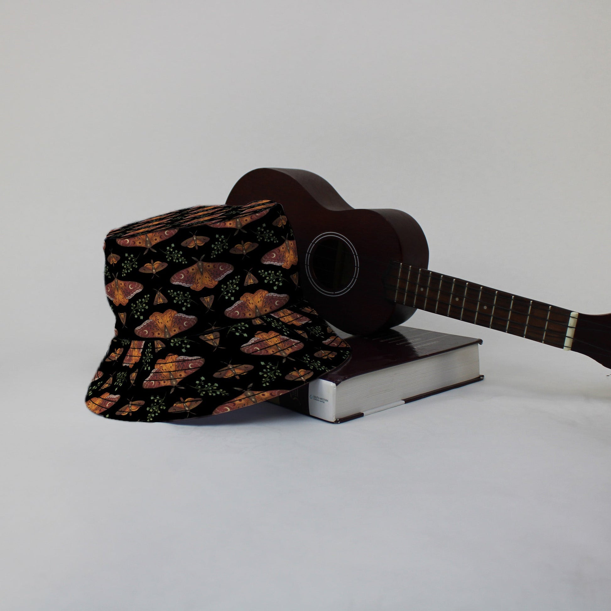 Autumn Underwing Moths Bucket Hat Lifestyle
