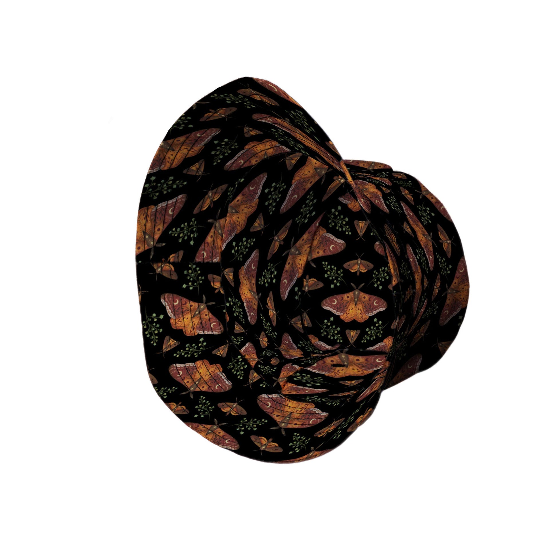 Autumn Underwing Moths Bucket Hat Side View