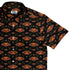 Autumn Underwing Moths Button Up Shirt Top Corner