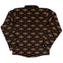 Autumn Underwing Moths Long Sleeve Button Up Shirt back