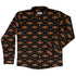 Autumn Underwing Moths Long Sleeve Button Up Shirt front