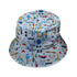 Aviation Adventure Bucket Hat Geek Nerd aviation print Design by Zirkus Design lx - B