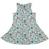 Aviation Adventure Dress Geek Nerd aviation print Design by Zirkus Design lx - C