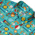 Aviation Adventure instrument Button Up Shirt Geek Nerd adult sizing aviation print Design by Zirkus Design