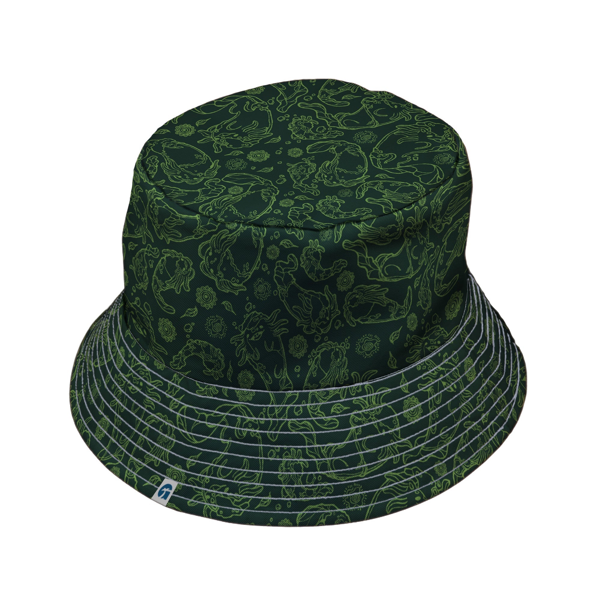 Axolotl Earthbending Salamanders Bucket Hat