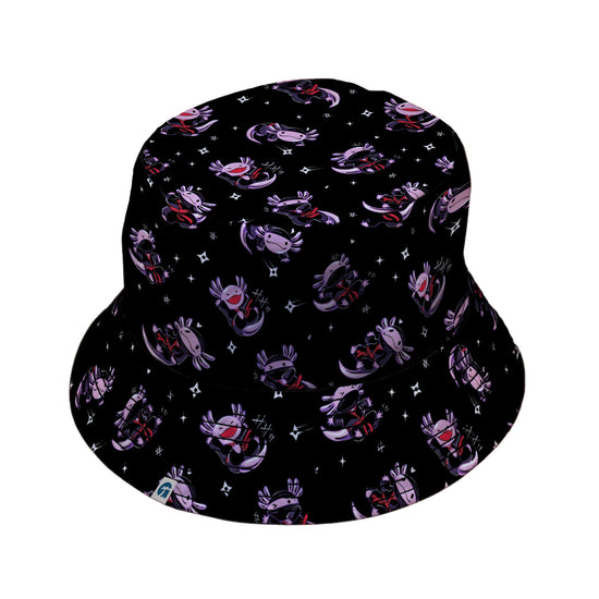 Axolotl Ninjas Bucket Hat Geek Nerd 0925 Animal Patterns Design by Tobe Fonseca
