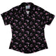 Axolotl Ninjas Curvy Button Up Shirt Geek Nerd 0925 All Adult Button Up Shirts Animal Patterns