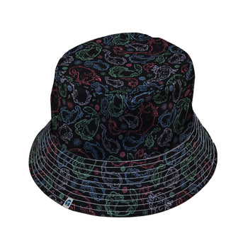 Axolotl Avatar State Bucket Hat Geek Nerd anime Design by Ardi Tong lx - B