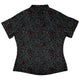 Axolotl Avatar State Curvy Button Up Shirt Geek Nerd anime Design by Ardi Tong q225