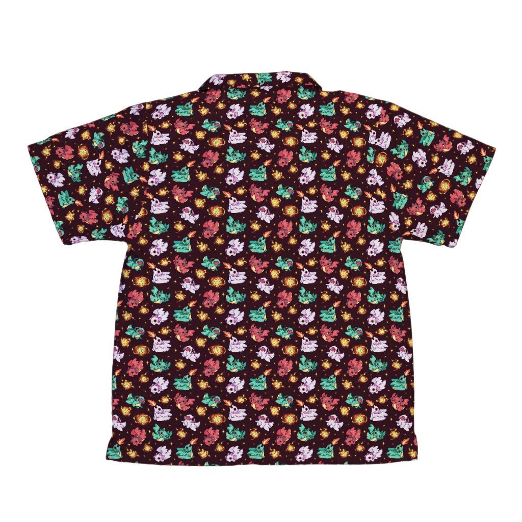 Baby Dragon Familiars Youth Hawaiian Shirt Geek Nerd Design by Ardi Tong dnd & rpg print q225